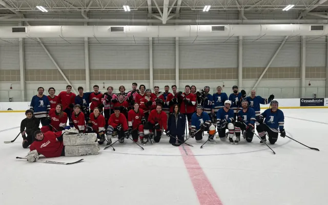 Kinesiology & Physical Education Faculty vs Student Hockey Game