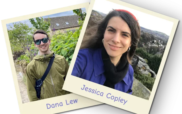 Photo of Dana Lew and Jessica Copley