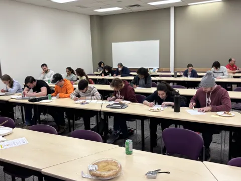 pi eating