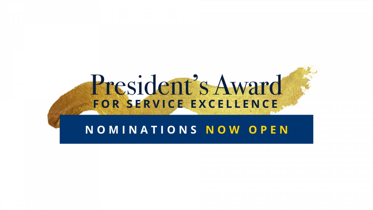 President's Award for Service Excellence | University of Lethbridge