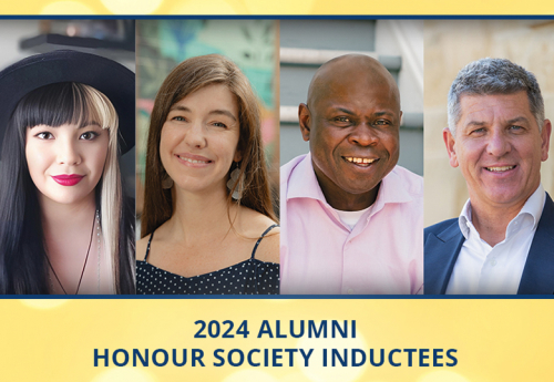 Array of Alumni Honour Society inductees