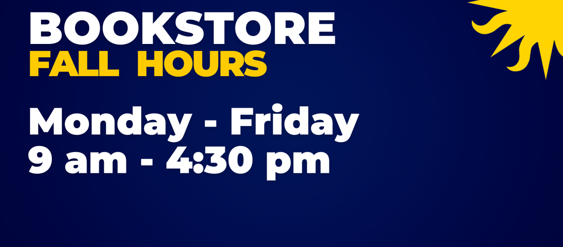 Bookstore Fall Hours