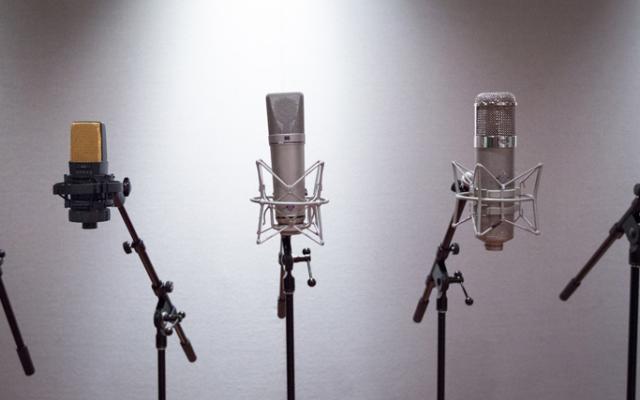 five microphones