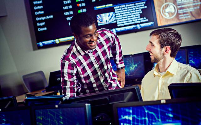 Students in the Centre for Financial Market Research and Training