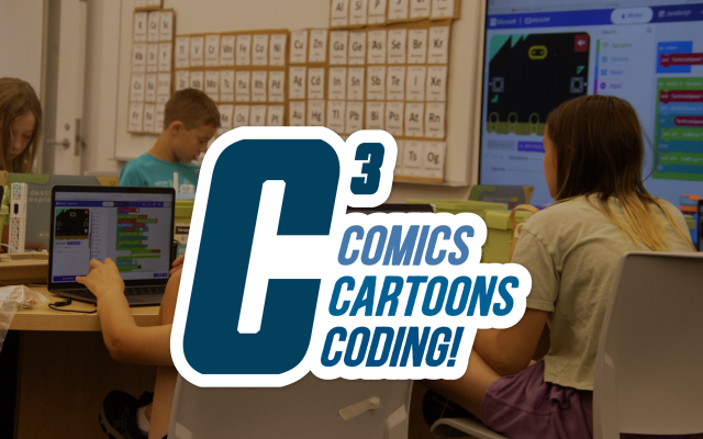 Comics, Cartoons & Coding! (Gr 5-7)