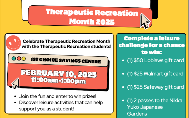 Therapeutic Recreation Month