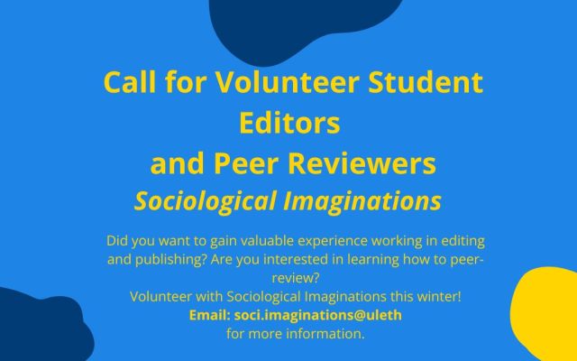 Soci Imag - Call for Volunteers