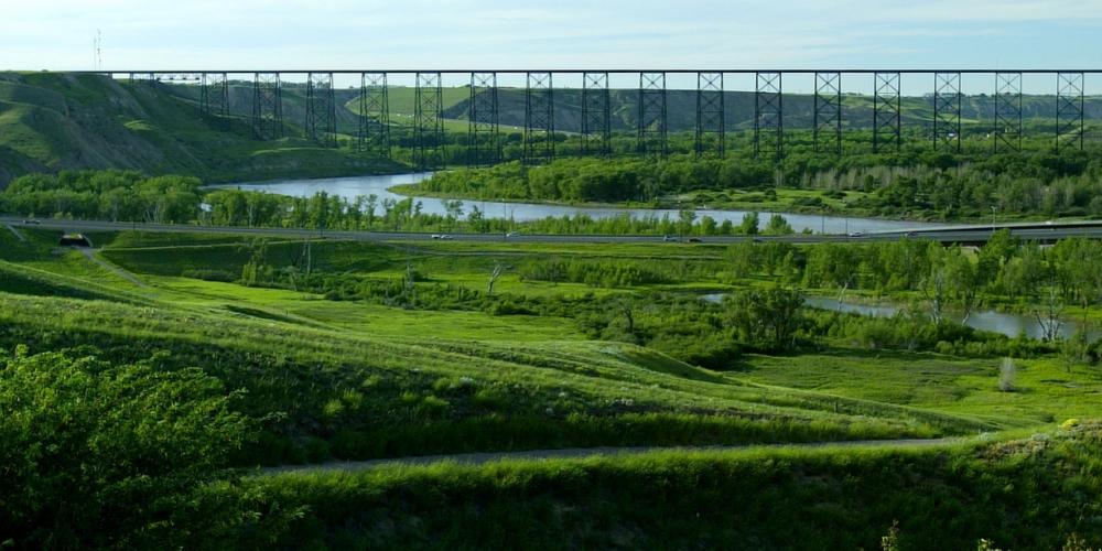 High Level train bridge