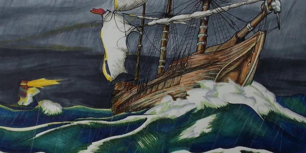 Austin Wohlgemuth, At Sea (2018) Austin Wohlgemuth, At Sea (2018)