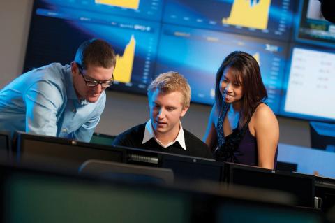 Students in the Centre for Financial Market Research and Training