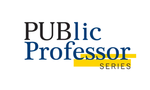 PUBlic Professor Series Logo PUBlic Professor Series Logo