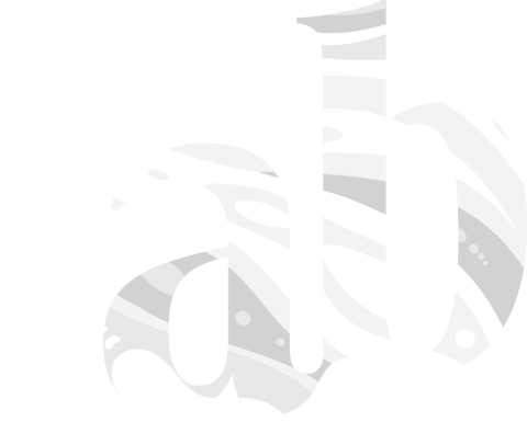 abbondanza logo in white