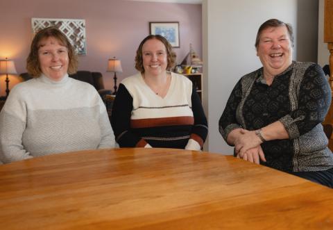 Drs. Beverly and Tracy Burton and Christine Burton