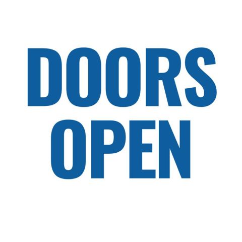 The words Doors Open 