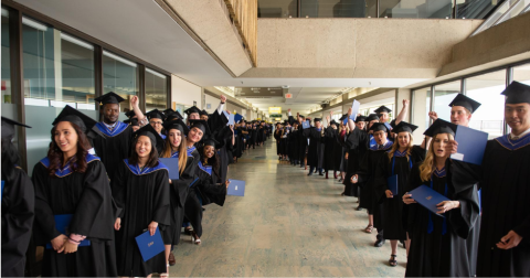 University Hall during Convocation