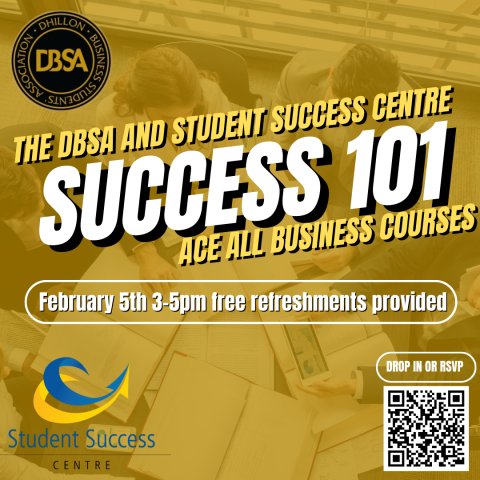 Success 101 workshop to ace your business courses